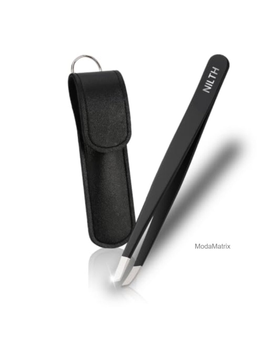 Precision Alignment Tweezers Stainless Steel Facial Hair Eyebrow Splinter